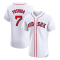 Davalo B.Red Sox #7 Masataka Yoshida Player White Limited Elite Home Game Stitched Jersey