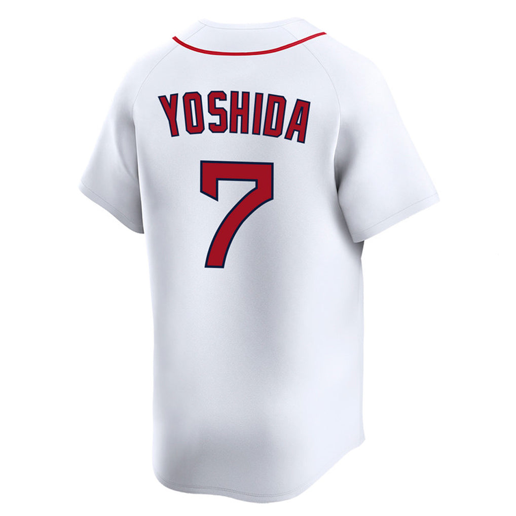 Davalo B.Red Sox #7 Masataka Yoshida Player White Limited Home Game Stitched Jerseys