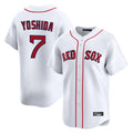Davalo B.Red Sox #7 Masataka Yoshida Player White Limited Home Game Stitched Jersey