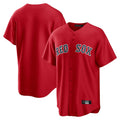Davalo B.Red Sox Blank Player Red Home Game Stitched Jerseys