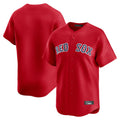 Davalo B.Red Sox Blank Player Red Limited Home Game Stitched Jerseys