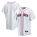 Davalo B.Red Sox Blank Player White Home Game Stitched Jerseys