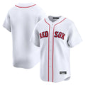 Davalo B.Red Sox Blank Player White Limited Home Game Stitched Jerseys