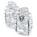 Davalo C.Bears Arctic Camo Salute to Service Pullover Hoodies Limited Blank Player Stitched Jerseys
