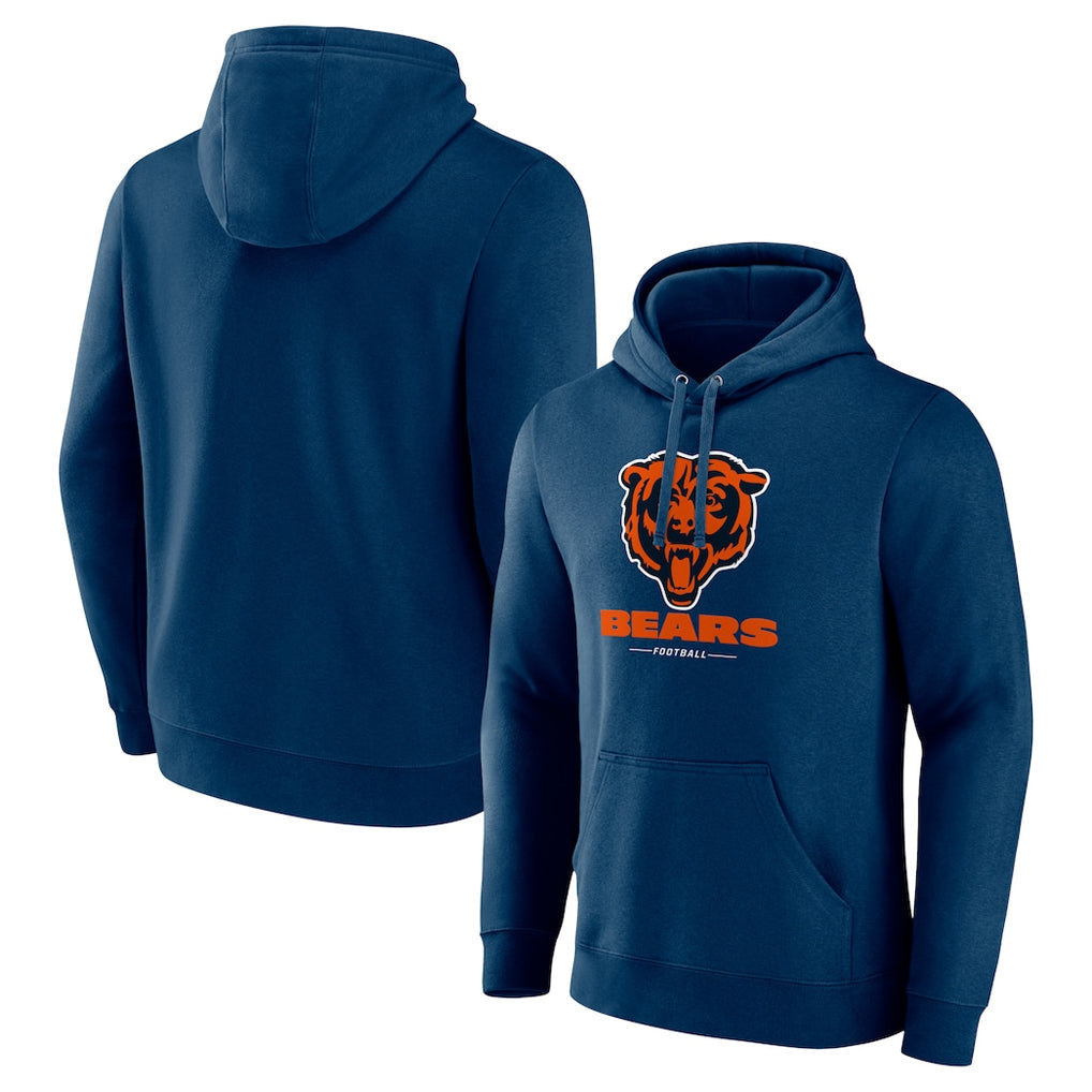 Davalo C.Bears Blue Salute to Service Pullover Hoodies Limited Blank Player Stitched Jerseys