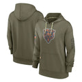 Davalo C.Bears Olive Salute to Service Pullover Hoodies Blank Player Stitched Jerseys