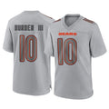 Davalo C.Bears #10 Luther Burden III Player Gray Atmosphere Fashion Game Stitched Jerseys