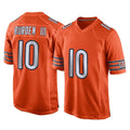 Davalo C.Bears #10 Luther Burden III Player Orange Home Game Stitched Jerseys
