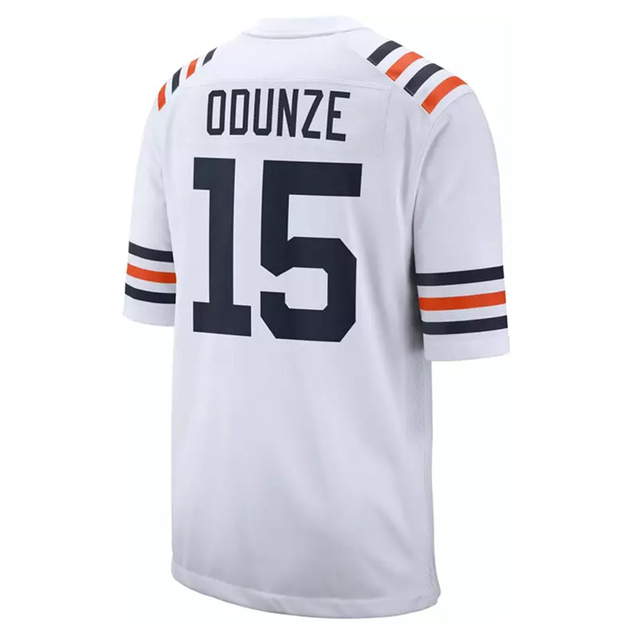 Davalo C.Bears #15 Rome Odunze Player White 2nd Alternate Game Stitched Jerseys
