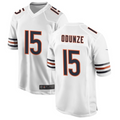 Davalo C.Bears #15 Rome Odunze White Player Game Stitched Jerseys