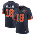 Davalo C.Bears #18 Caleb Williams Navy 2026 Rivalries Collection Game Stitched Jerseys