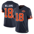 Davalo C.Bears #18 Caleb Williams Navy 2026 Rivalries Collection Limited Stitched Jerseys