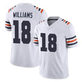 Davalo C.Bears #18 Caleb Williams Player White Classic Vapor Limited Home Game Stitched Jerseys