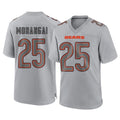 Davalo C.Bears #25 Kyle Monangai Player Gray Atmosphere Fashion Game Stitched Jerseys
