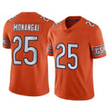 Davalo C.Bears #25 Kyle Monangai Player Orange Alternate Vapor Limited Home Game Stitched Jerseys
