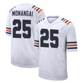 Davalo C.Bears #25 Kyle Monangai Player White Classic Home Game Stitched Jerseys