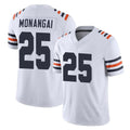 Davalo C.Bears #25 Kyle Monangai Player White Classic Vapor Limited Home Game Stitched Jerseys