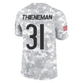 Davalo C.Bears #31 Dillon Thieneman Player Arctic Camo Salute to Service Limited Stitched Jerseys