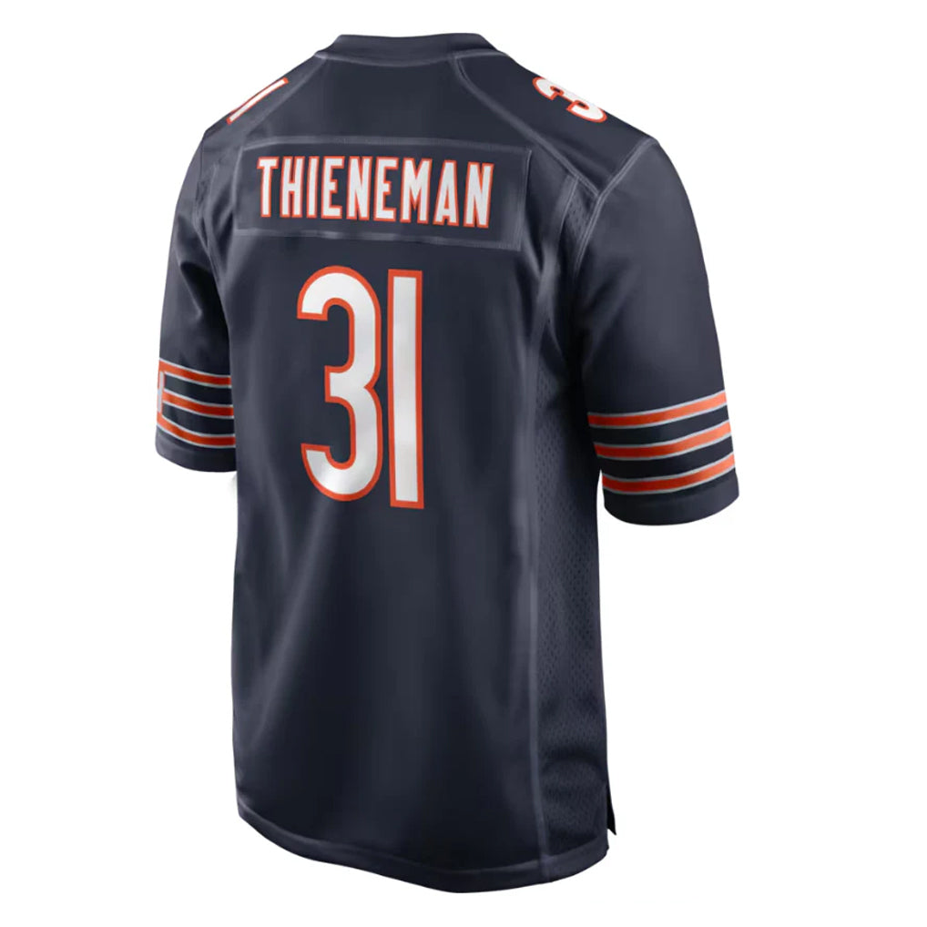 Davalo C.Bears #31 Dillon Thieneman Player Navy Home Game Stitched Jerseys
