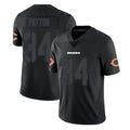Davalo C.Bears #34 Walter Payton Player Black Impact Limited Game Stitched Jerseys