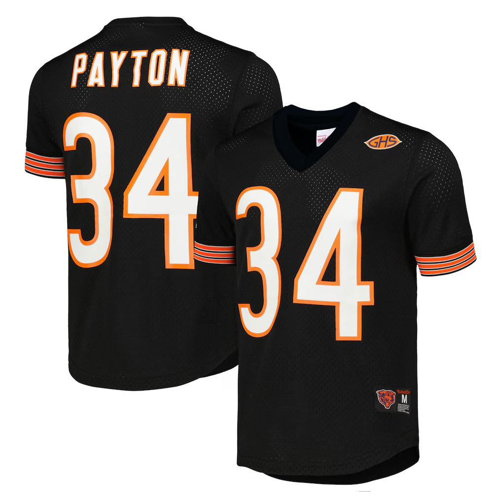 Davalo C.Bears #34 Walter Payton Player Navy 1985 Walter Payton Mitchell & Ness Throwback Retired Stitched Jerseys