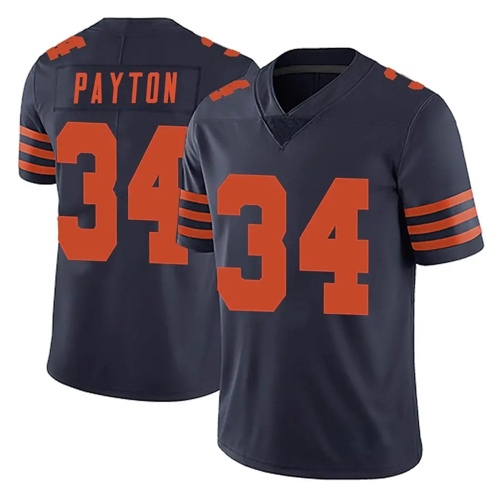 Davalo C.Bears #34 Walter Payton Player Navy Blue Alternate Vapor Untouchable Limited Stitched Jerseys