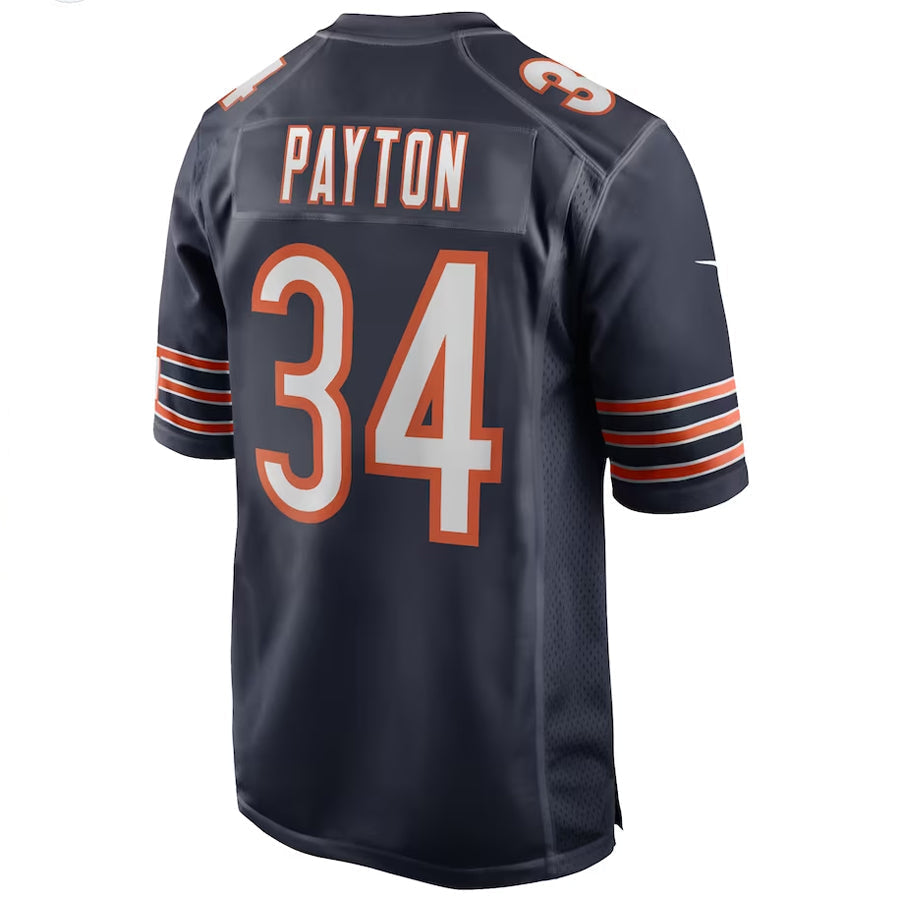 Davalo C.Bears #34 Walter Payton Player Navy Home Game Stitched Jerseys