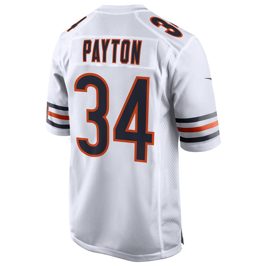 Davalo C.Bears #34 Walter Payton Player White Home Game Stitched Jerseys