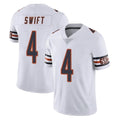 Davalo C.Bears #4 D'Andre Swift Player White Vapor Untouchable Limited Home Game Stitched Jerseys