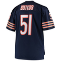 Davalo C.Bears #51 Dick Butkus Mitchell & Ness Navy Big & Tall 1966 Retired Player Replica Jersey