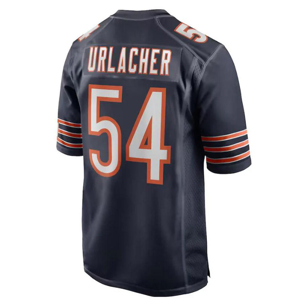 Davalo C.Bears #54 Brian Urlacher Player Navy Home Game Stitched Jerseys