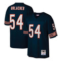Davalo C.Bears #54 Brian Urlacher Player Navy Mitchell & Ness Legacy Replica Stitched Jerseys