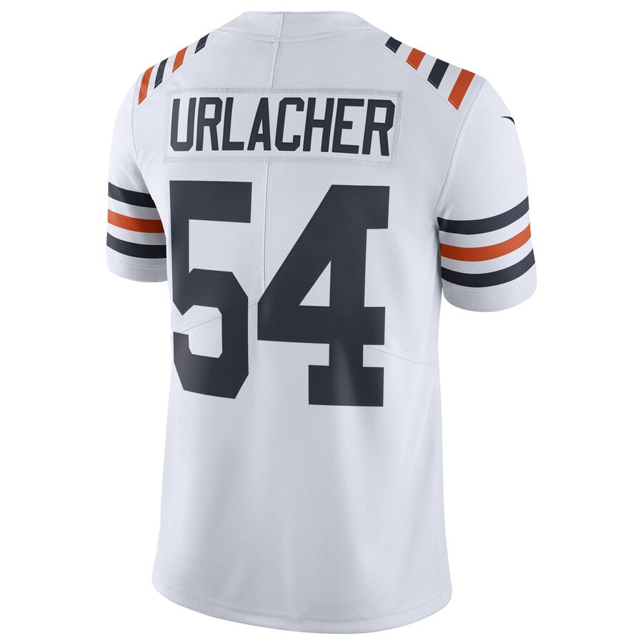 Davalo C.Bears #54 Brian Urlacher Player White Alternate Classic Limited Stitched Jerseys