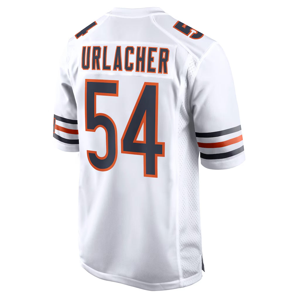 Davalo C.Bears #54 Brian Urlacher Player White Home Game Stitched Jerseys