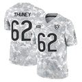 Davalo C.Bears #62 Joe Thuney Player Arctic Camo Salute to Service Limited Stitched Jerseys