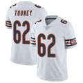 Davalo C.Bears #62 Joe Thuney Player White Vapor Untouchable Limited Home Game Stitched Jerseys