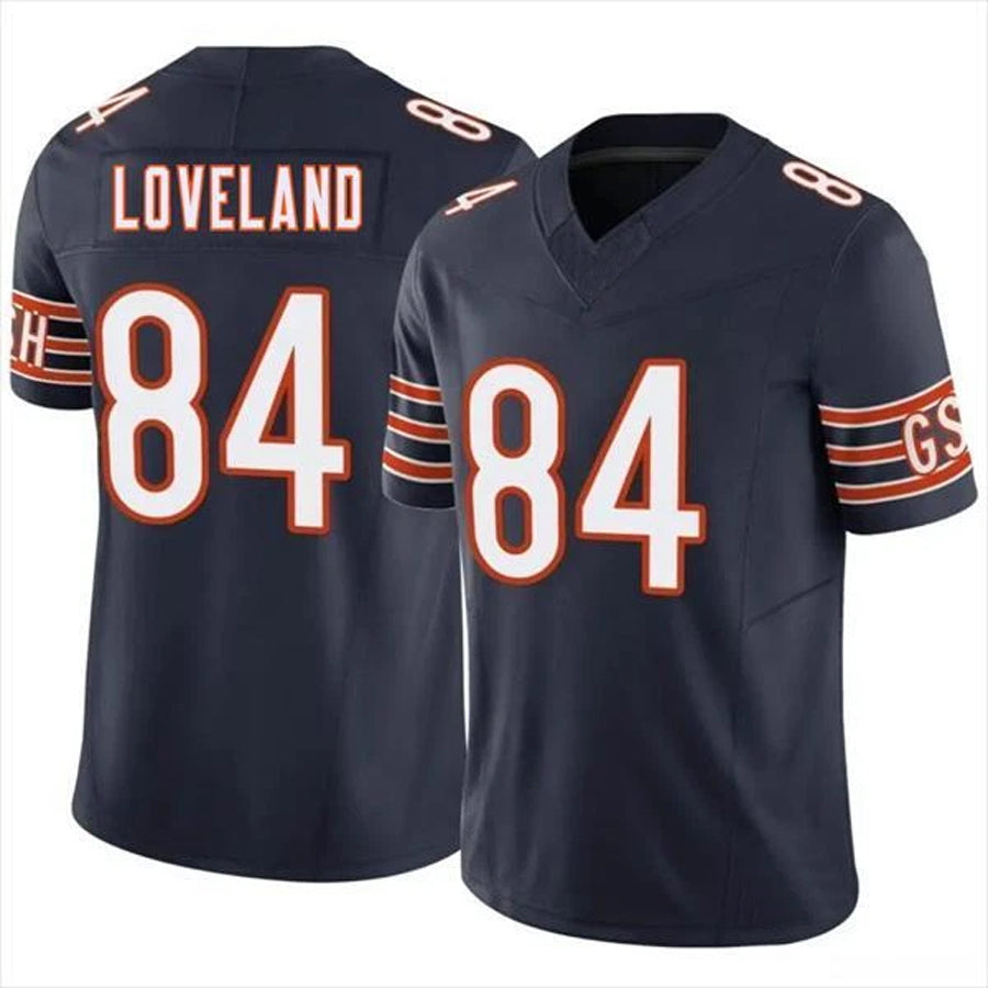 Davalo C.Bears #84 Colston Loveland Player F.U.S.E. Limited Navy Game Stitched Jerseys