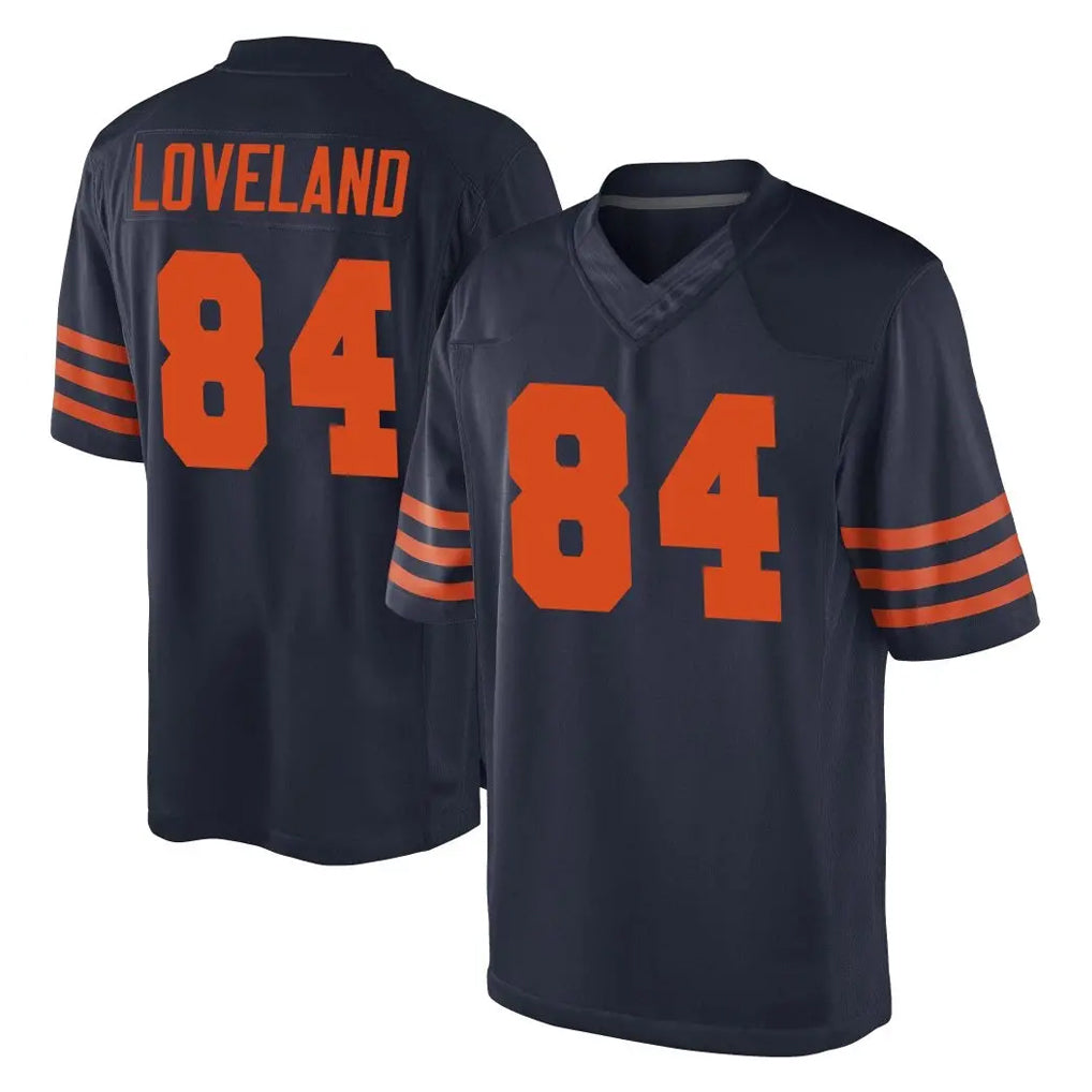 Davalo C.Bears #84 Colston Loveland Player Navy Blue Alternate Game Stitched Jerseys