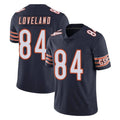 Davalo C.Bears #84 Colston Loveland Player Navy Vapor Untouchable Limited Home Game Stitched Jerseys
