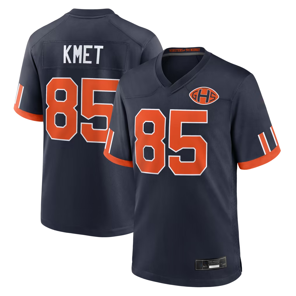 Davalo C.Bears #85 Cole Kmet Navy  2026 Rivalries Collection Game Stitched Jerseys