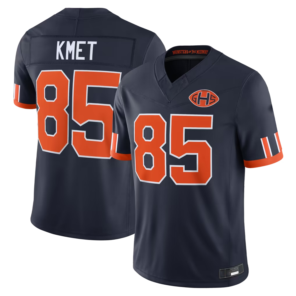 Davalo C.Bears #85 Cole Kmet Navy 2026 Rivalries Collection Limited Stitched Jerseys