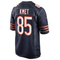 Davalo C.Bears #85 Cole Kmet Navy Player Game Jersey American Stitched Jersey