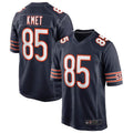 Davalo C.Bears #85 Cole Kmet Navy Player Game Jersey American Stitched Jerseys