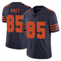 Davalo C.Bears #85 Cole Kmet Player Navy Blue Alternate Vapor Untouchable Limited Stitched Jerseys