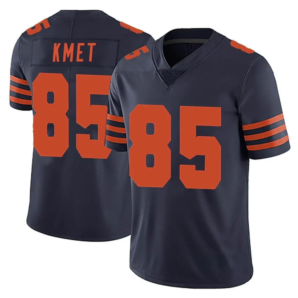 Davalo C.Bears #85 Cole Kmet Player Navy Blue Alternate Vapor Untouchable Limited Stitched Jerseys