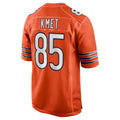 Davalo C.Bears #85 Cole Kmet Player Orange Home Game Stitched Jerseys