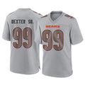 Davalo C.Bears #99 Gervon Dexter Sr. Player Gray Atmosphere Fashion Game Stitched Jerseys