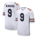 Davalo C.Bears #9 Jim McMahon Player White Classic Home Game Stitched Jerseys