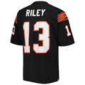 Davalo C.Bengals 1981 #13 Ken Riley Mitchell & Ness Black Authentic Throwback Retired Player Jersey