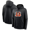 Davalo C.Bengals Black Long Sleeve Hoodie Blank Player Stitched Jerseys